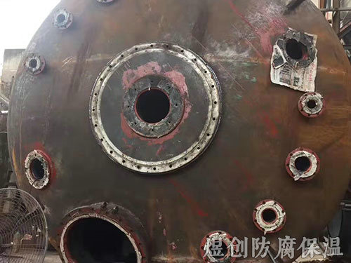 衬耐氢氟酸砖板施工 (2)