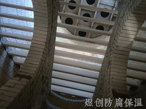 干吸塔，衬砖，球拱，桥拱，格册及规整波纹填料施工 (3)
