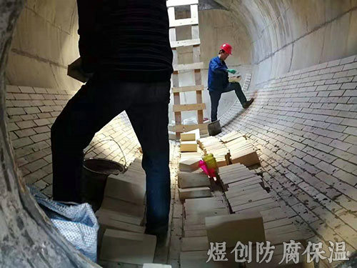 干吸塔，衬砖，球拱，桥拱，格册及规整波纹填料施工 (10)